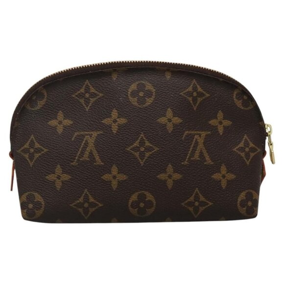 LOUIS VUITTON Monogram Pochette Cosmetic PM Cosmetic Pouch M47515 LV Auth BD1941 - Picture 3 of 16